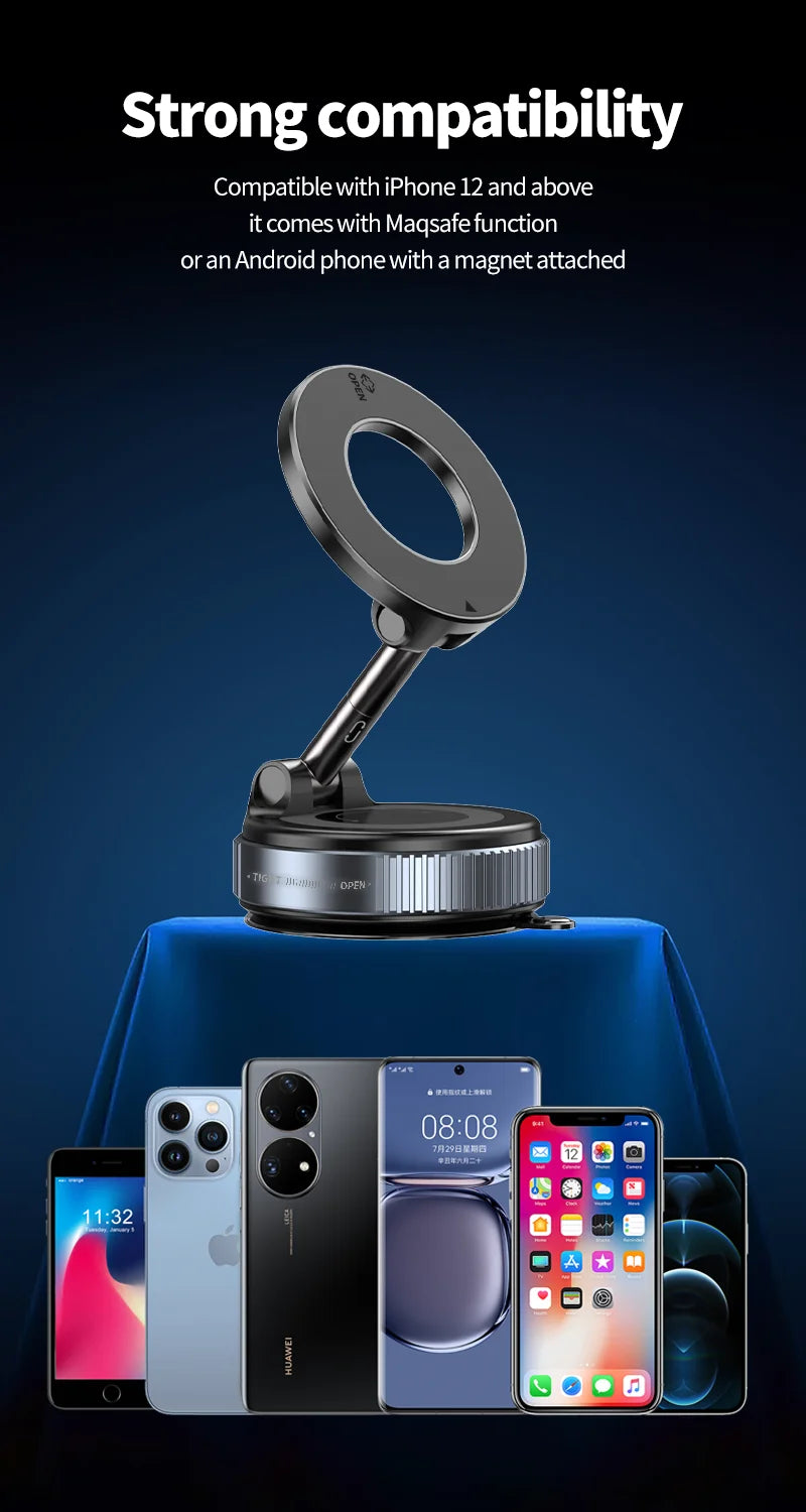 MagneticPro™ Universal Suction Phone Mount