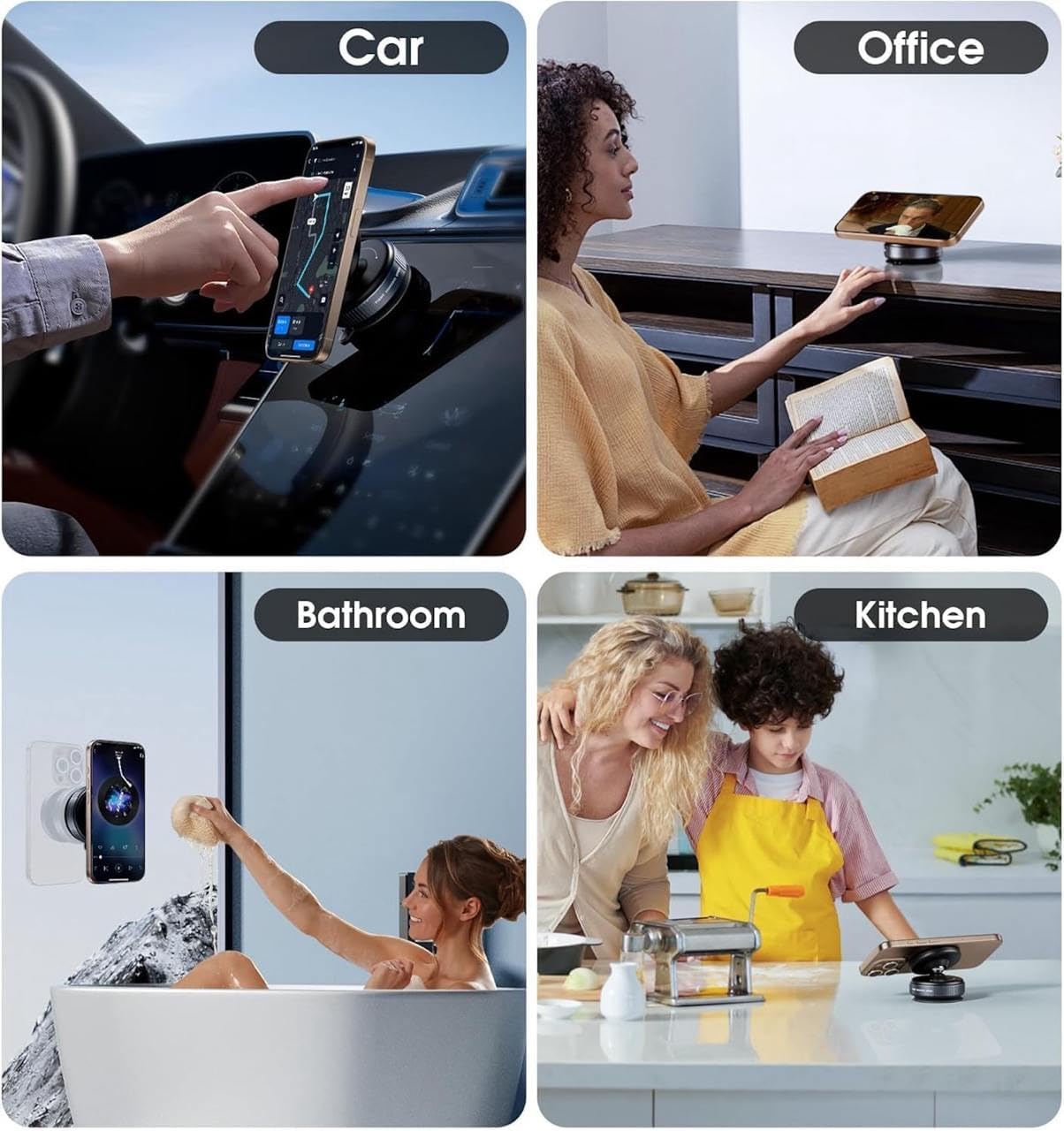 MagneticPro™ Universal Suction Phone Mount