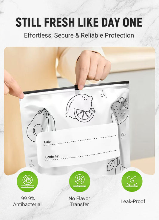 FreshLock™ Foil Sealable Storage Bags
