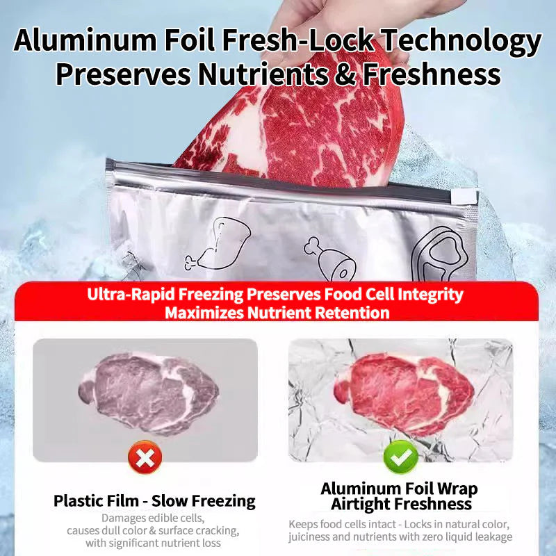 FreshLock™ Foil Sealable Storage Bags